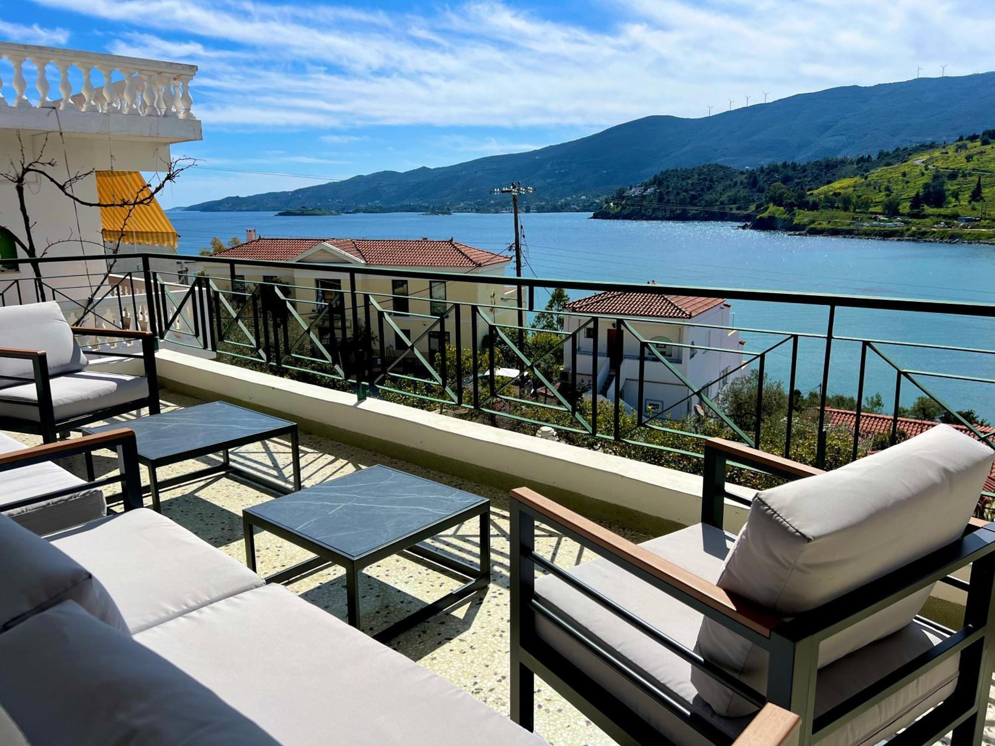 Poros Town Villa Sofia Sea View מראה חיצוני תמונה