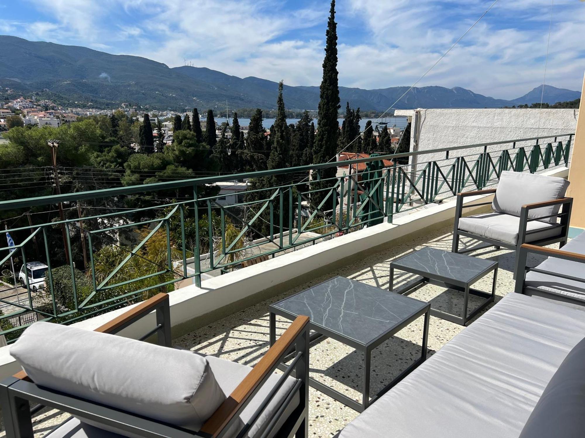 Poros Town Villa Sofia Sea View מראה חיצוני תמונה